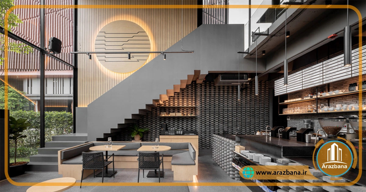 بازسازی رستوران و کافی‌شاپ با طراحی مدرن